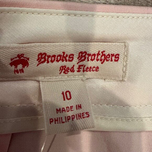 BROOKS BROTHERS RED FLEECE WOMENS PINK CHINO PANTS NEW SIZE 10 - Picture 7 of 12